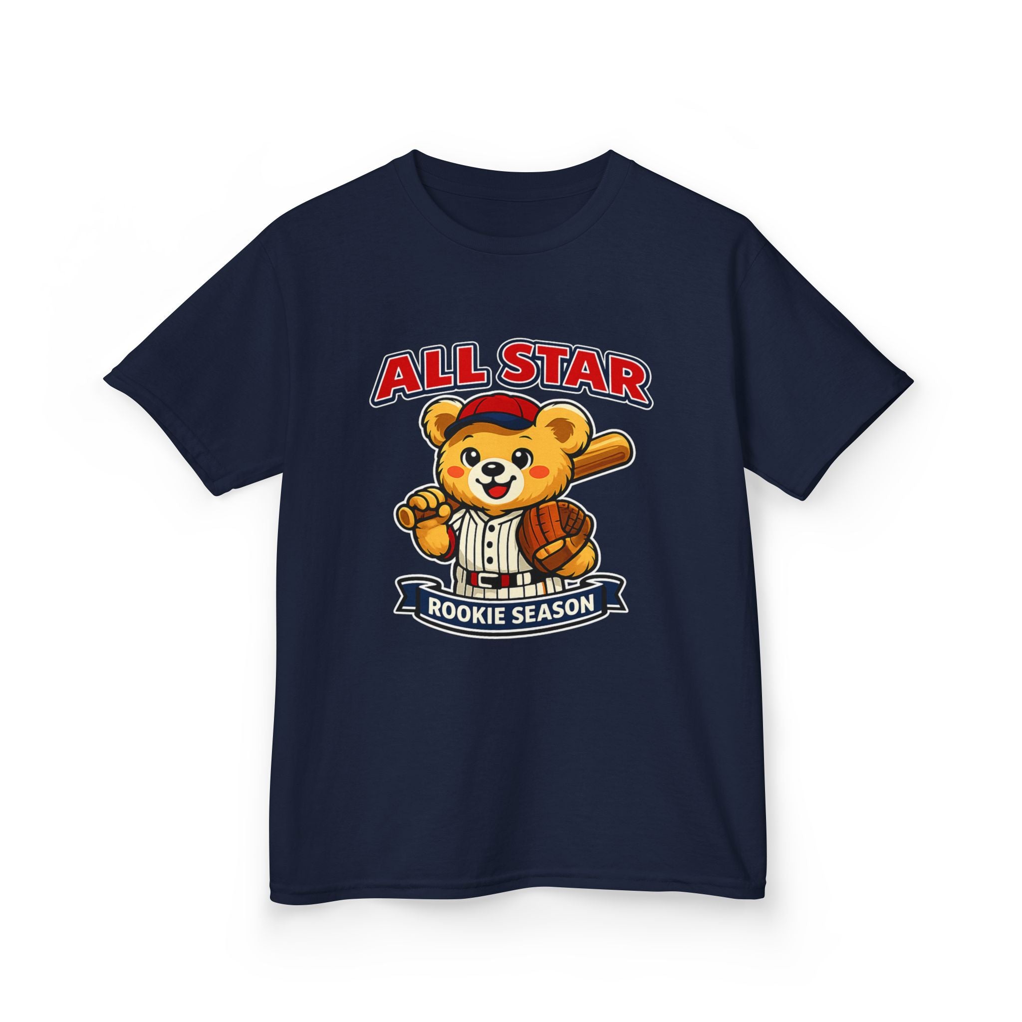 Bear Baseball - Kids T Shirt