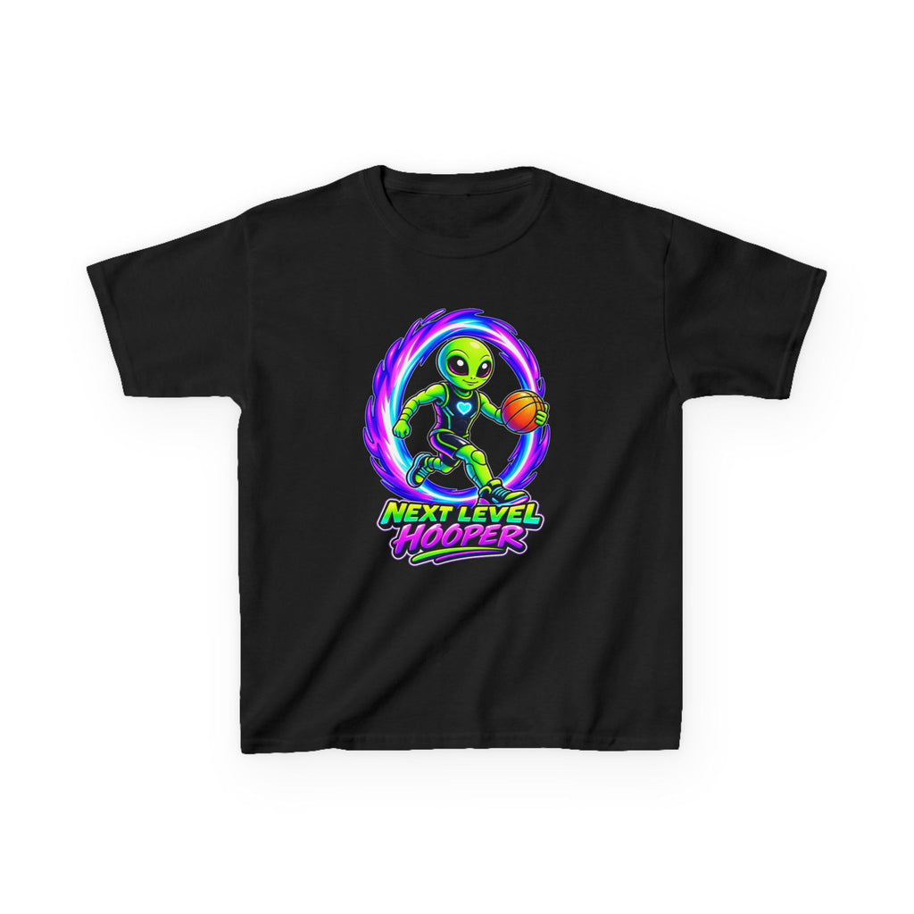 Kidxtr™ Kids Basketball T-Shirt — 'Next Level Hooper' Graphic Tee