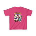 Kids Tee — "Friends for Life" Cute Panda Friends Graphic