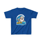 Kids Seal T-Shirt — 'Surf’s Up' Cute Surfing Seal Graphic Tee