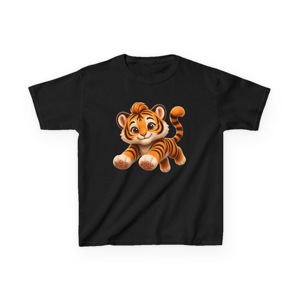 Kids Tee — Cute Cartoon Tiger Shirt for Toddlers & Children