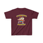 Kids Skate T-Shirt — 'Ice Cream Power Skate Star!' Cute Roller Skater Graphic Tee