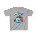 Kidxtr™ Kids Alien T-Shirt — 'My Ride's From Another Planet' Space Rider Graphic Tee