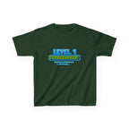 Kids Gaming T-Shirt — 'Level 1 Awesomeness Loading' Gamer Birthday Graphic Tee