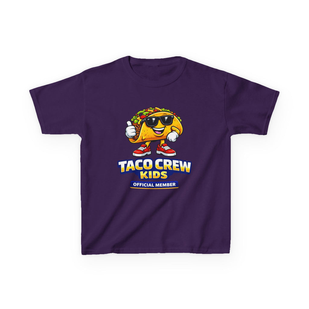 Kids Football T-Shirt — 'Taco Power' Football Hero Graphic Tee