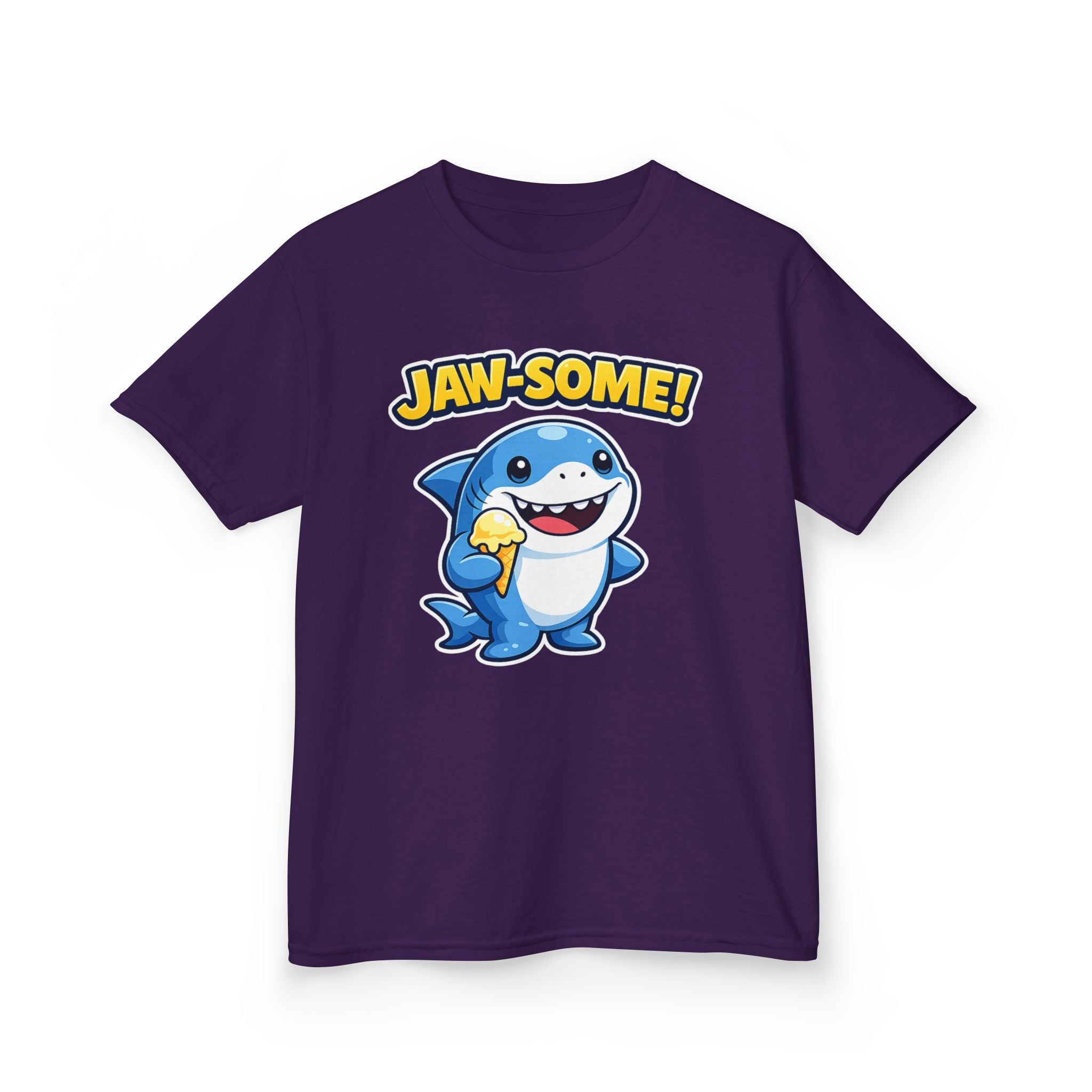 Cartoon Shark  - Kids T Shirt