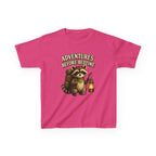 Kids Raccoon T-Shirt — 'Adventures Before Bedtime' Lantern Graphic Tee
