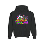 Kidxtr™ Kids Halloween Hoodie — 'Candy Crew' Halloween Graphic Hoodie