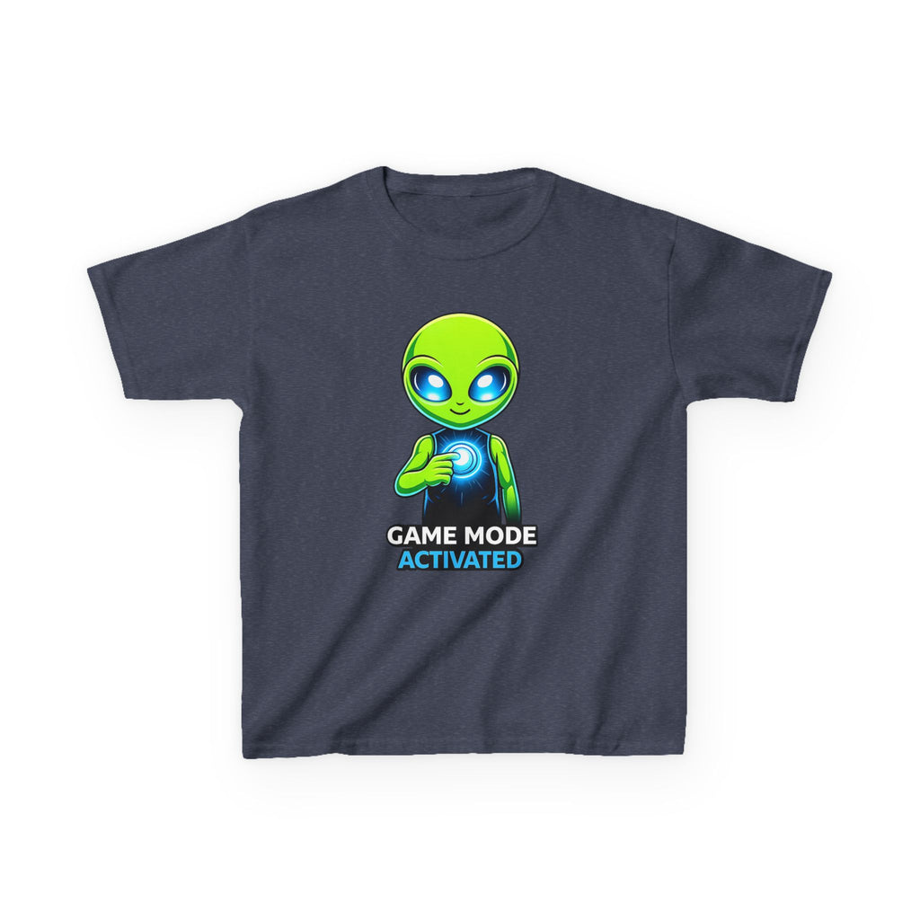 Kids Alien T-Shirt — 'Game Mode Activated' Gamer Graphic Tee
