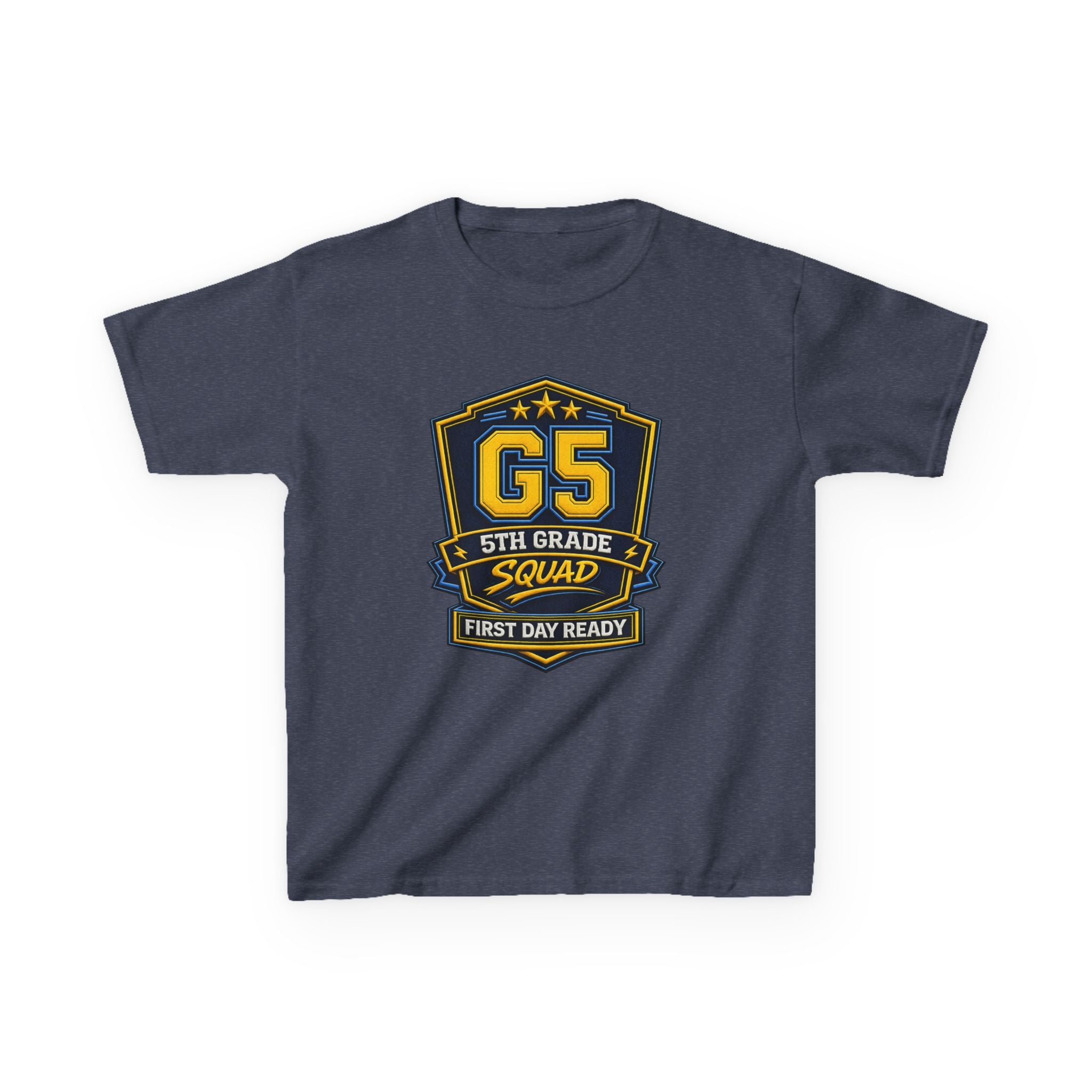 Kids 5th Grade T-Shirt — 'G5 First Day Ready' Back-to-School Graphic Tee