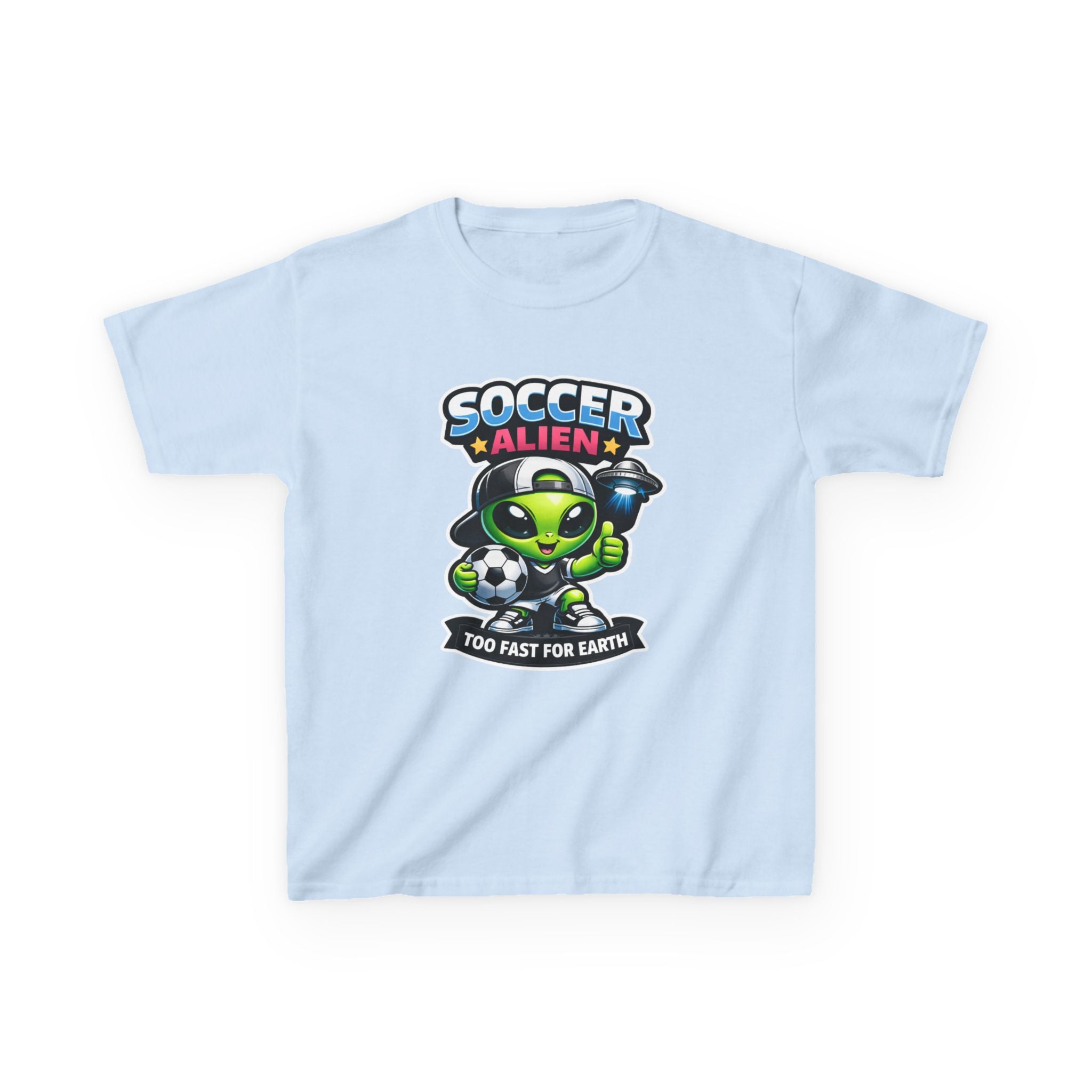 Kids Soccer Alien - Kids T Shirt