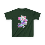Kids Cheer Kitten T-Shirt — '#1 Cheer Kitten' Cute Cheerleader Cat Graphic Tee
