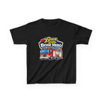 Kids Tee — "Brave Little Brave Hero" Firetruck Graphic