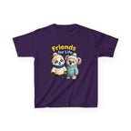 Kids Panda T-Shirt — 'Friends for Life' Cute Best Friends Graphic Tee