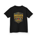 Kids School T-Shirt — 'Adventure Begins' Kindergarten First Day Hero Tee