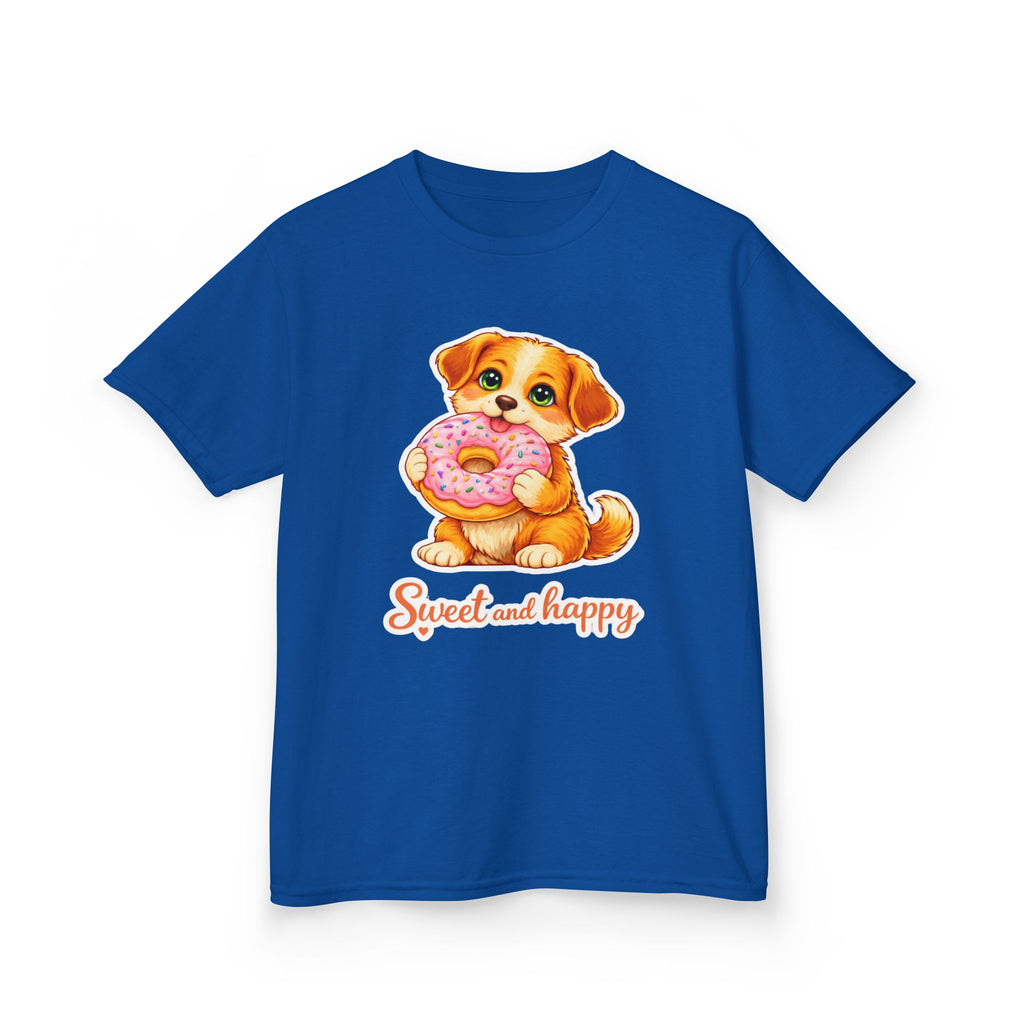 Kids Puppy T-Shirt – Donut Lover Graphic Tee