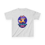 Kids Fox T-Shirt — 'Game Mode: ON' Cute Fox Gamer Graphic Tee