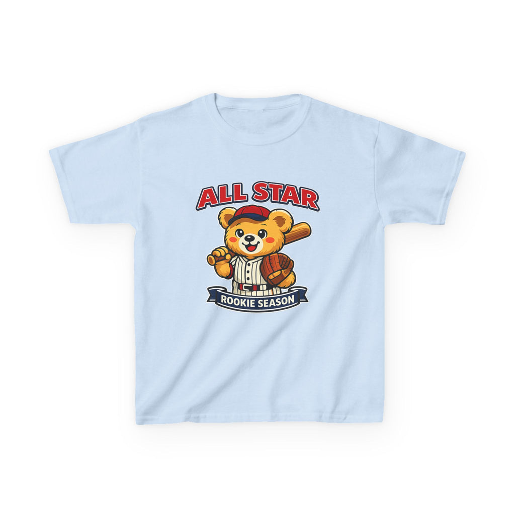 Bear Baseball - Kids T Shirt