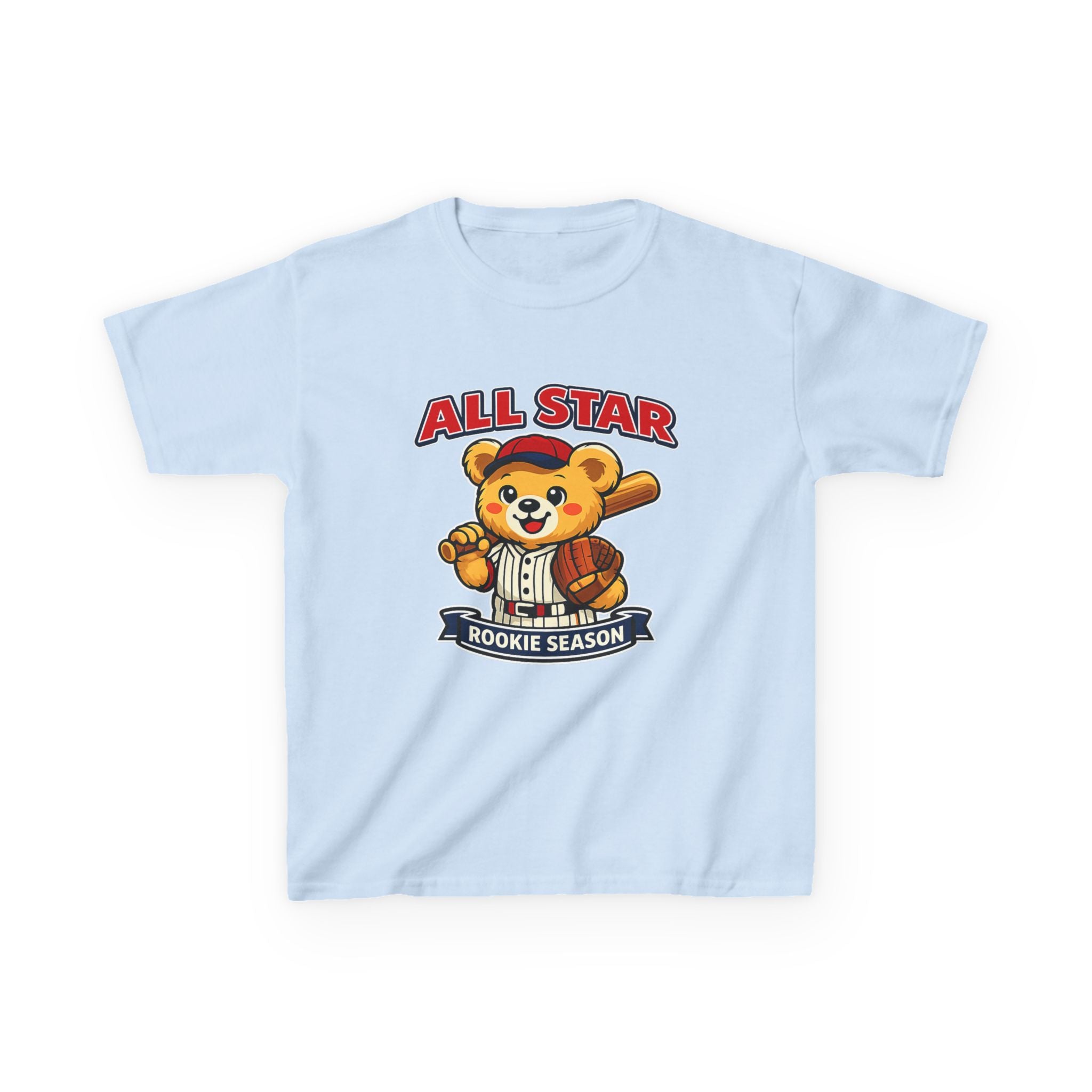 Bear Baseball - Kids T Shirt