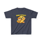 Kids Dog T-Shirt — 'Paw-some!' Golden Puppy Graphic Tee