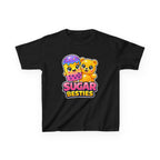 Kids Candy T-Shirt — 'Sugar Besties' Cute Bear & Popsicle Graphic Tee