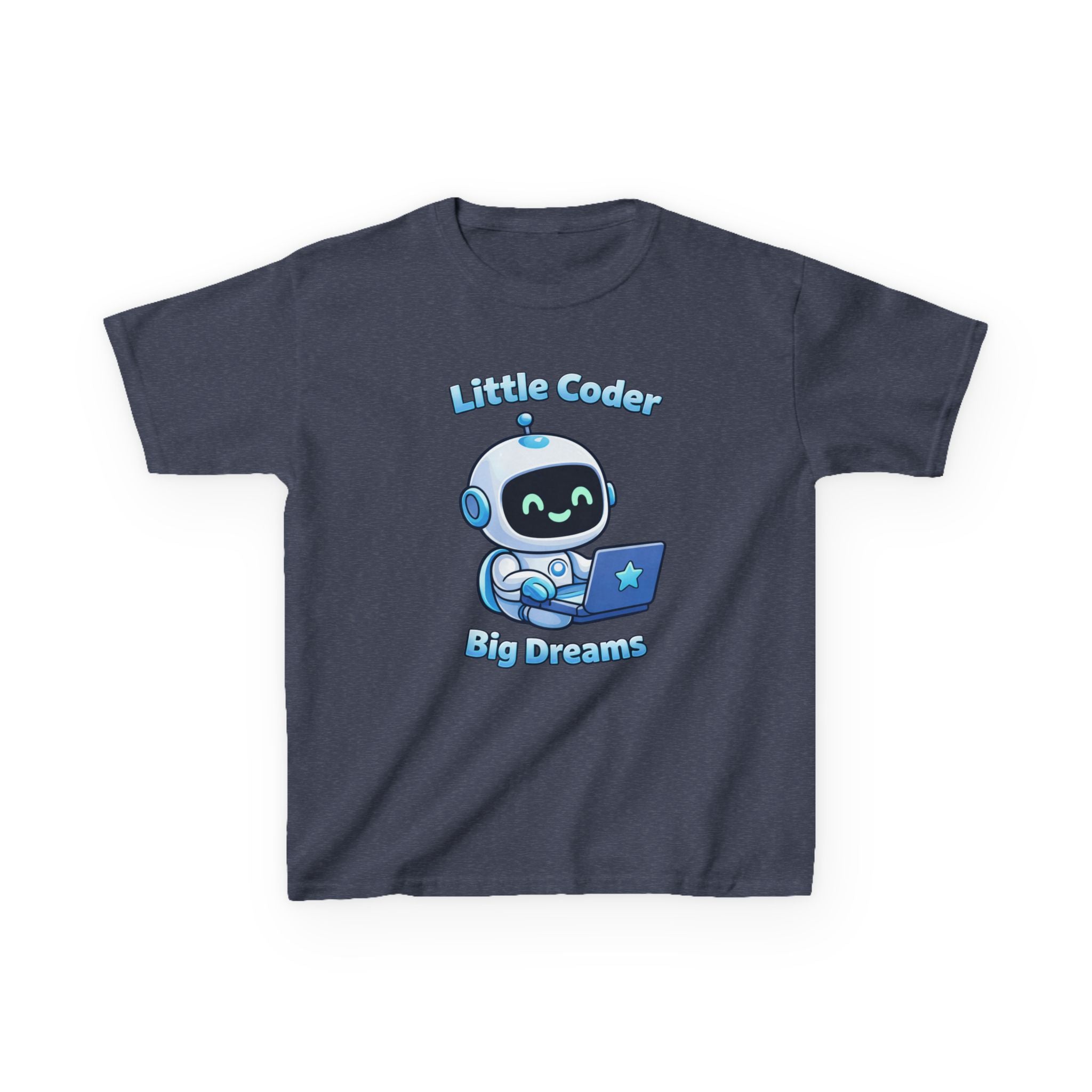 Kids Coding T-Shirt – Little Coder Big Dreams Graphic Tee
