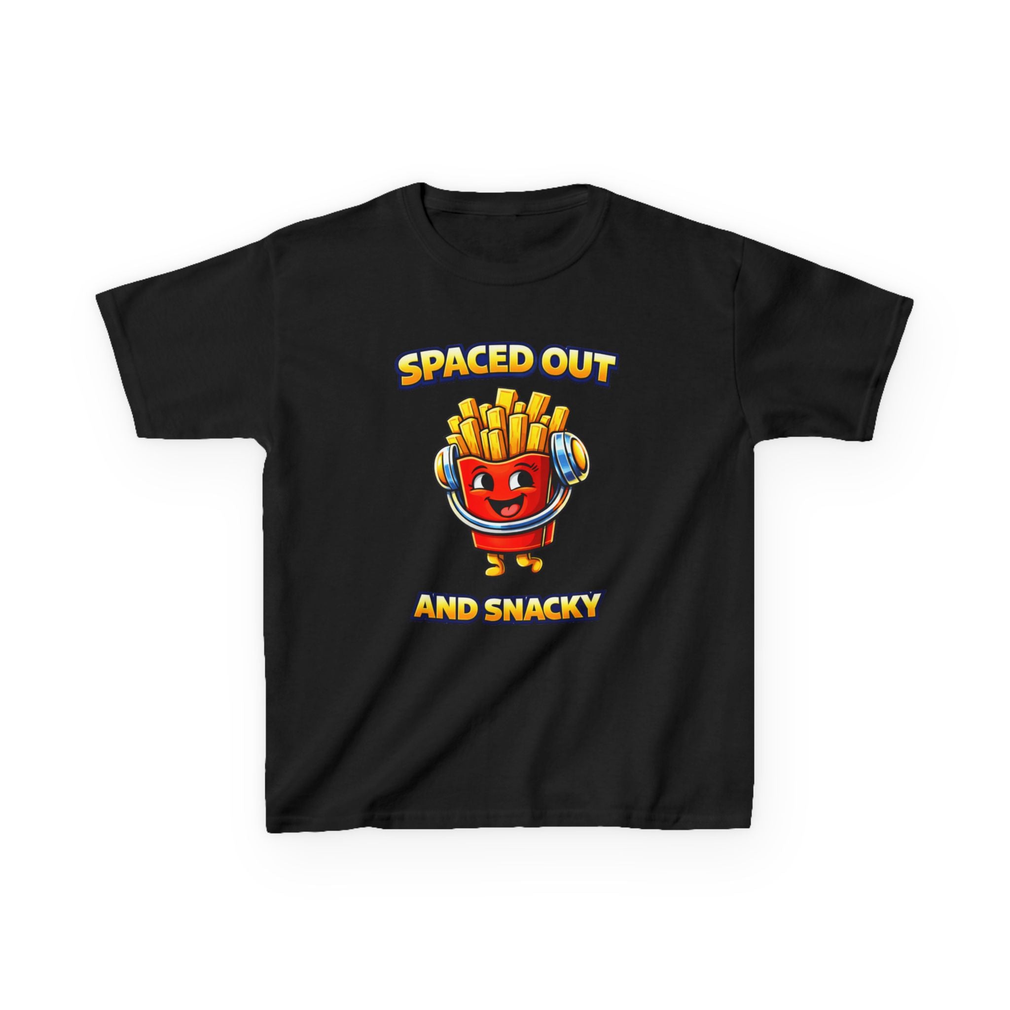 Kids Space Food T-Shirt – French Fries Graphic Tee