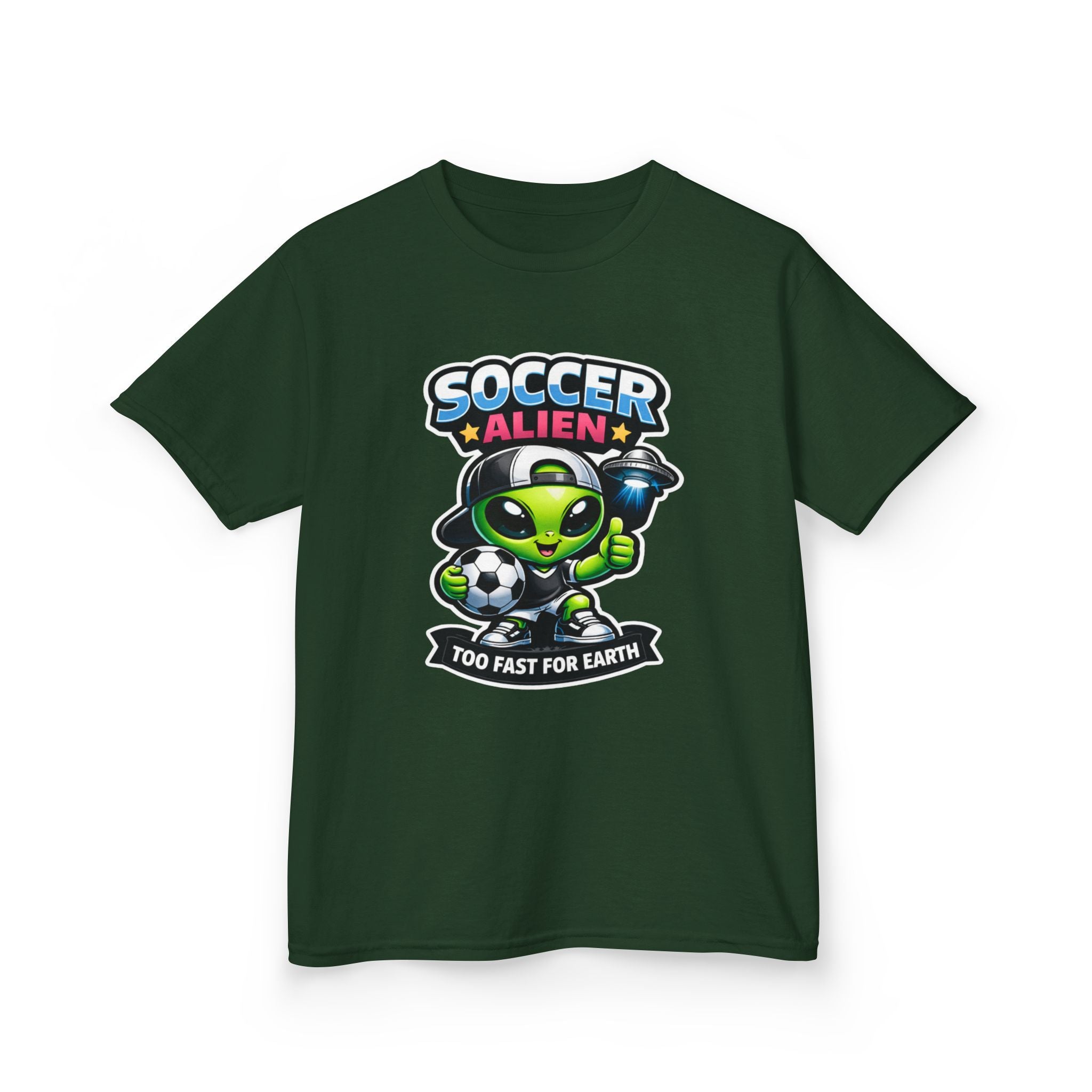 Kids Soccer Alien - Kids T Shirt