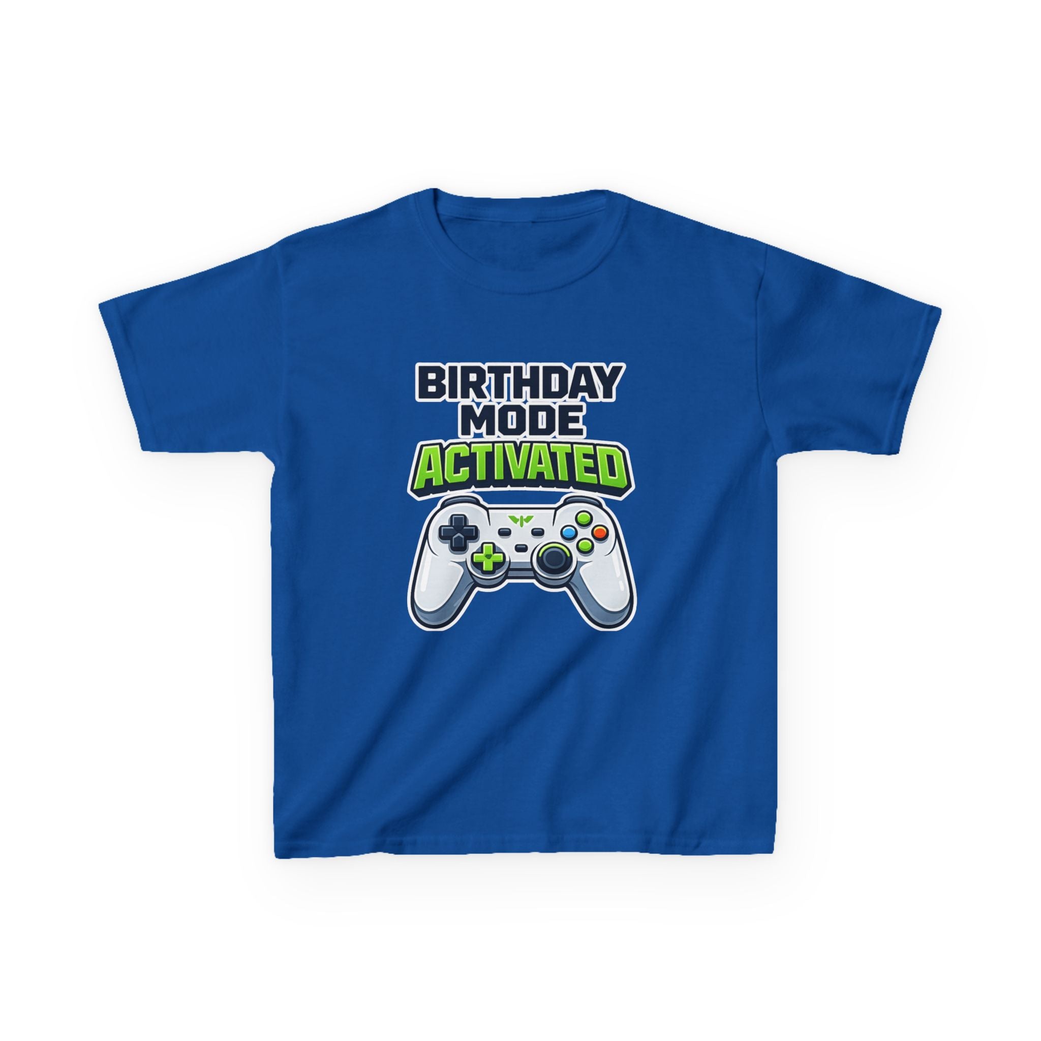 Kids Birthday Gamer T-Shirt – Birthday Mode Graphic Tee