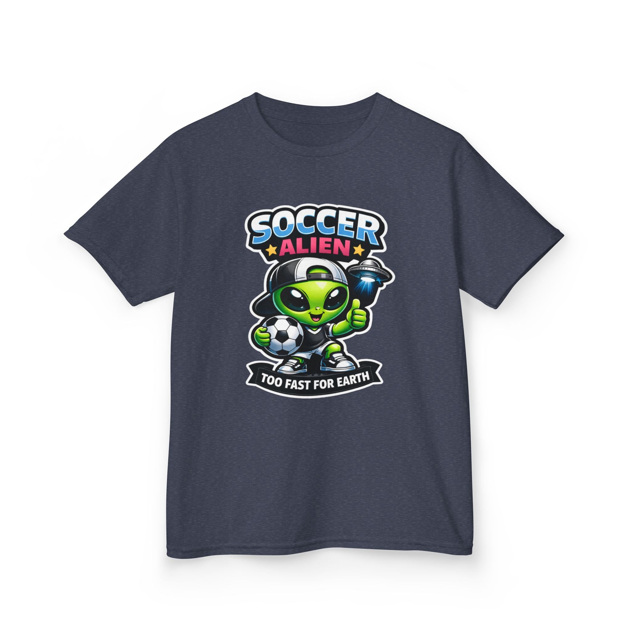 Kids Soccer Alien - Kids T Shirt