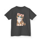 Kids Cat T-Shirt – Big-Eyed Kitten Graphic Tee