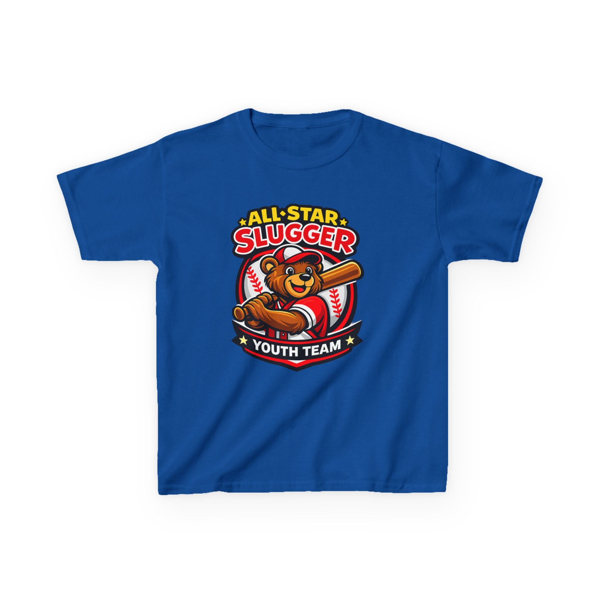 Kids Baseball T-Shirt – All Star Slugger Graphic Tee