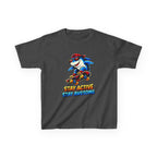 Kids Skateboard Shark T-Shirt – Stay Active Graphic Tee