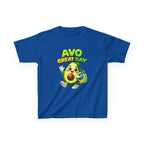 Kids Tee — "Avo Great Day" Cute Avocado Backpacker Shirt