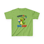 Kids Birthday T-Shirt — 'Today Is My Big Day' Birthday Dino Graphic Tee