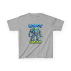 Robot Squad Kids T‑Shirt — Colorful Cute Mech Tee for Boys & Girls