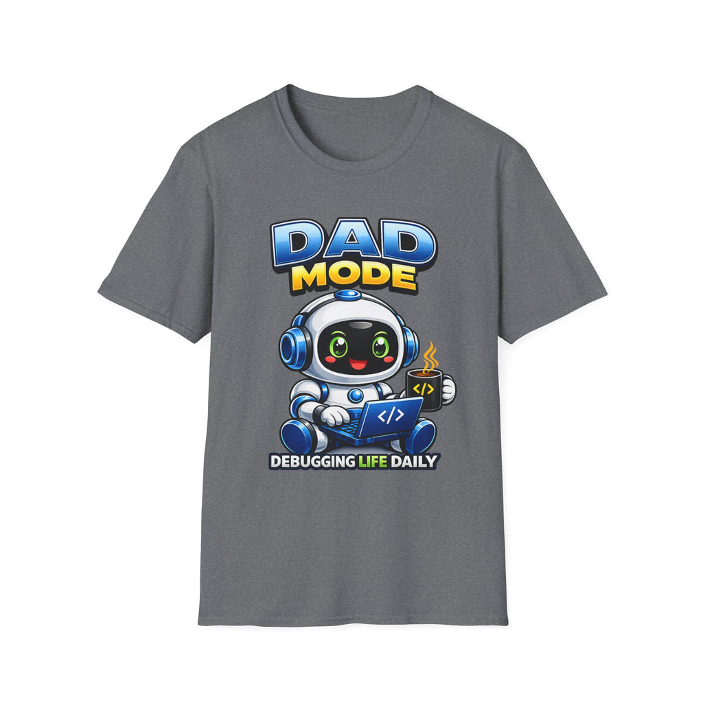 Dad Coding Robot T-Shirt – Support Crew Graphic Tee