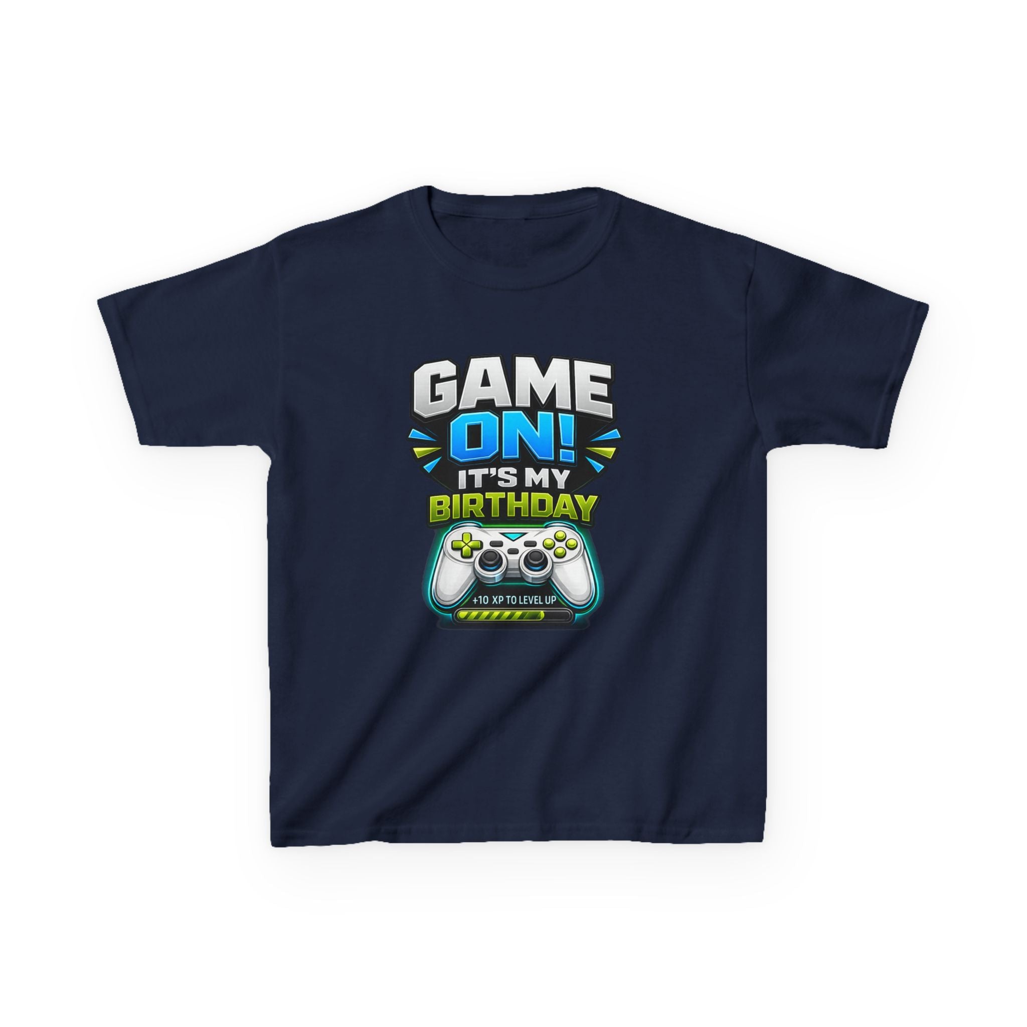 Kids Birthday T-Shirt – It's My Birthday Squad Graphic Tee