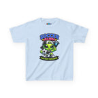 Kidxtr™ Kids Soccer T-Shirt — 'Too Fast for Earth' Alien Soccer Graphic Tee