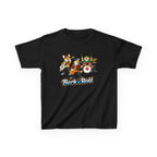 Kids Music T-Shirt — 'Bark & Roll' Puppy Band Graphic Tee