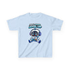 Kids Gaming T-Shirt – Small Genius Level Up Graphic Tee