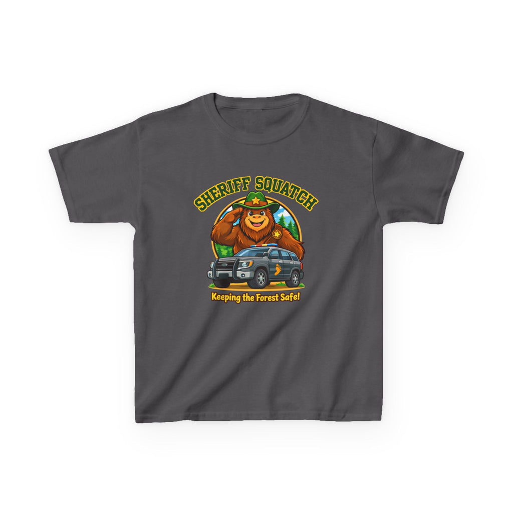 Kids Bigfoot T-Shirt – Sheriff Squatch Graphic Tee