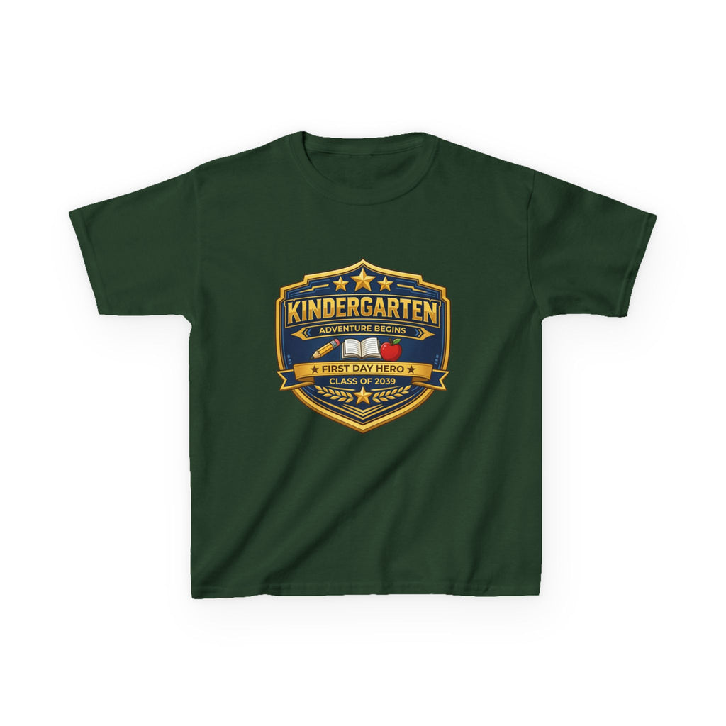 Kindergarten First Day Hero Kids T-Shirt