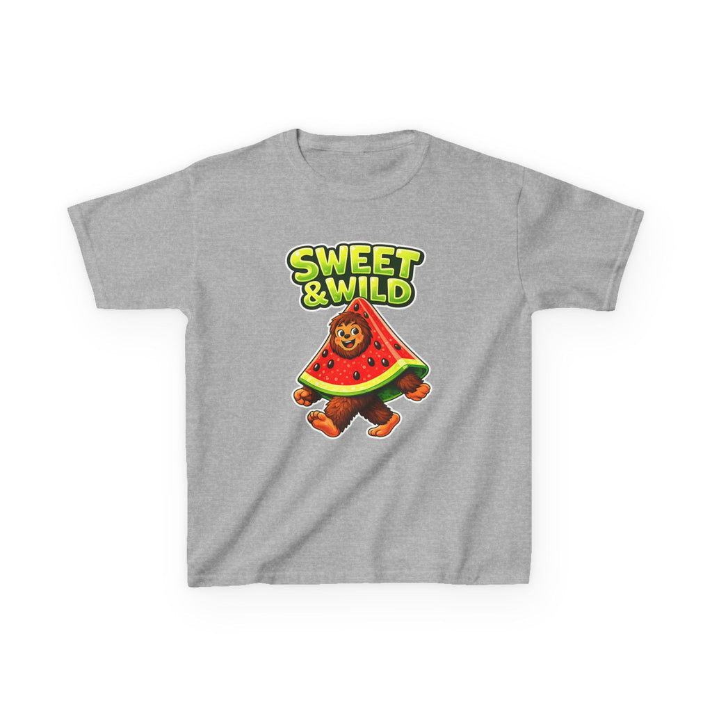 Kids Watermelon T-Shirt — 'Sweet & Wild' Fun Fruit Graphic Tee