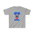 Kids Robot T-Shirt — 'Kind Is Cool' Heart Graphic Tee