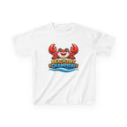 Kids Crab T-Shirt — 'Beach Day Champion' Crab Graphic Tee