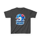 Kids Dolphin T-Shirt — 'Making Waves' Cute Tropical Dolphin Graphic Tee
