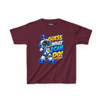 Kidxtr™ Kids Robot T-Shirt — 'Guess What I Can Do' Robot Graphic Tee