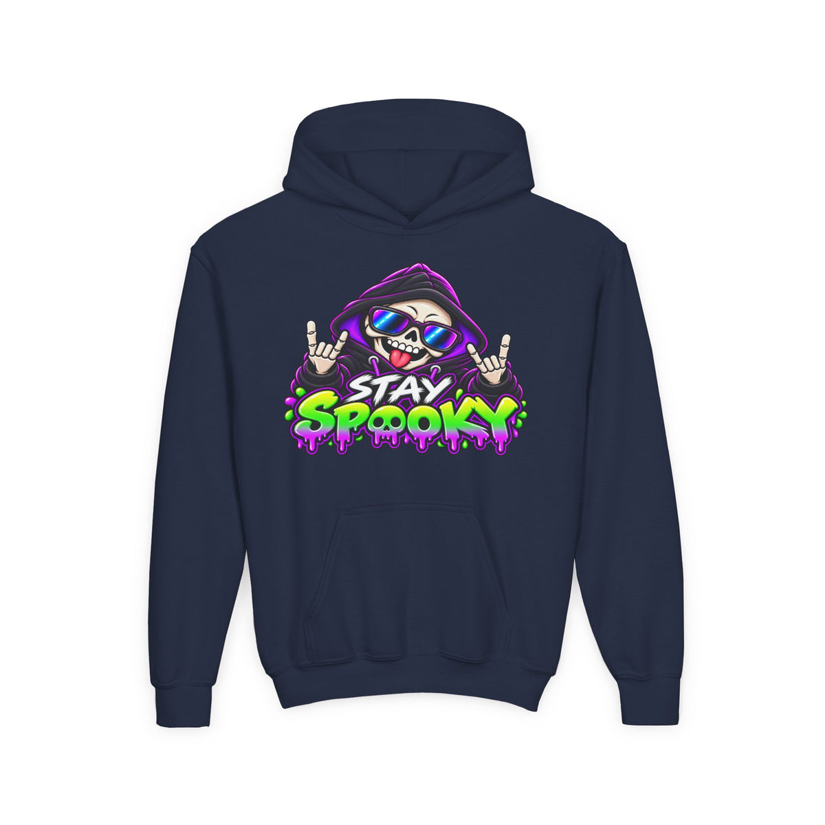 Kidxtr™ Kids Halloween Hoodie — 'Stay Spooky' Graphic Hoodie