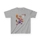 Kids Basketball Tiger T-Shirt – Dunking Tiger Graphic Tee